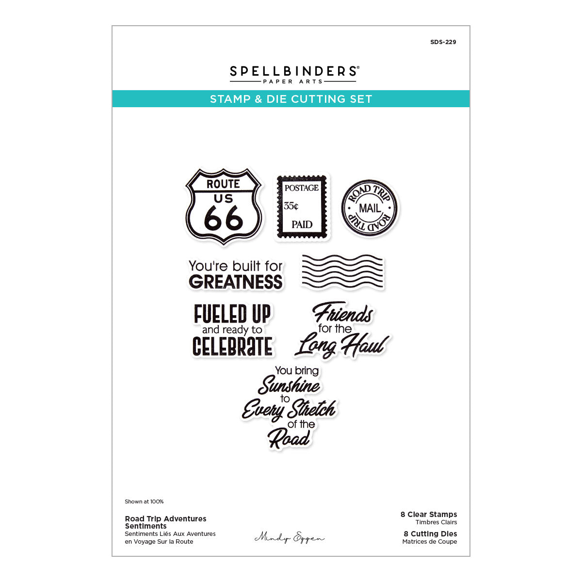 Spellbinders Classic Road Legends 2.0 I Want It All! Bundle by Mindy Eggen
