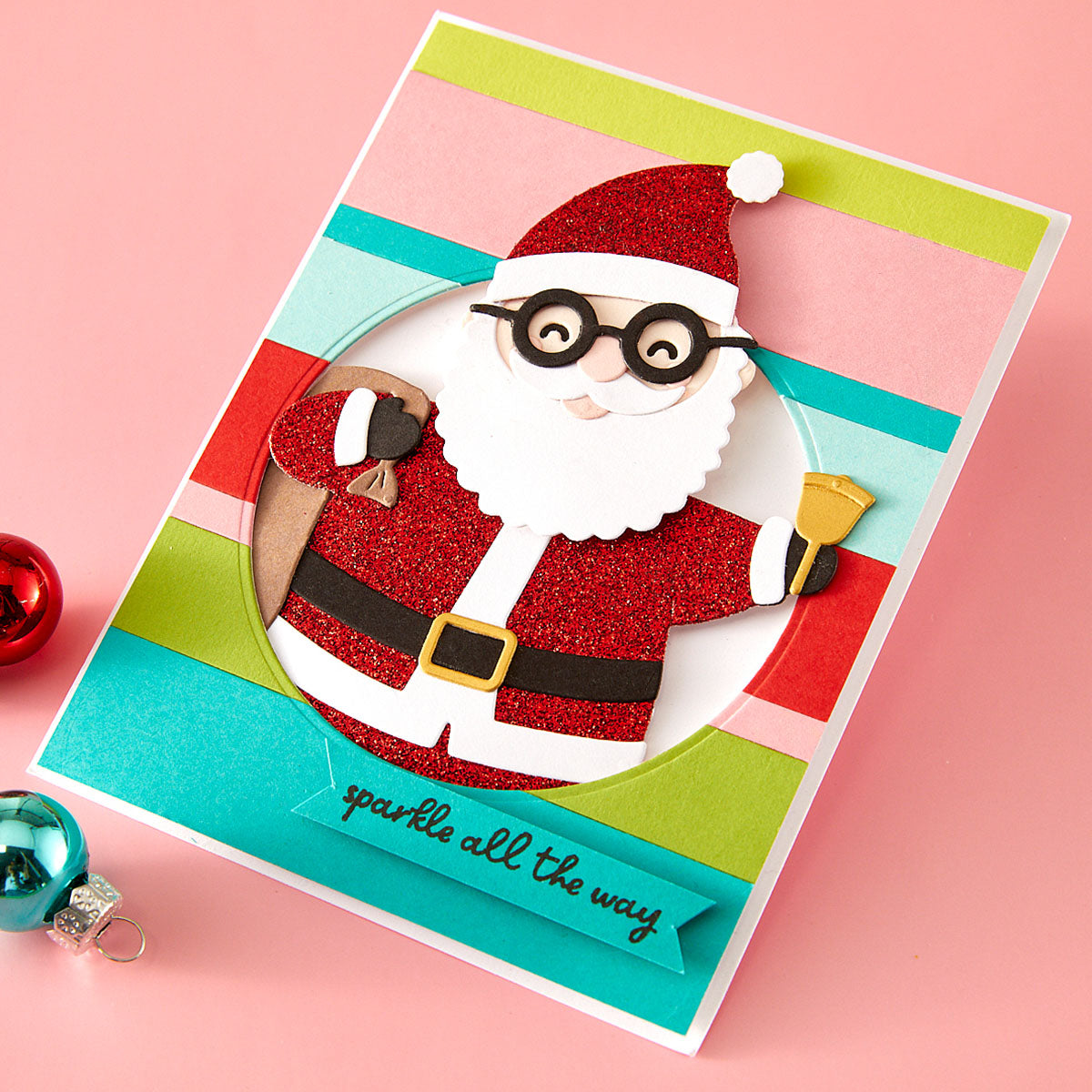 Spellbinders Spectacular Holiday Sentiments Stamp & Die Set - SDS-231