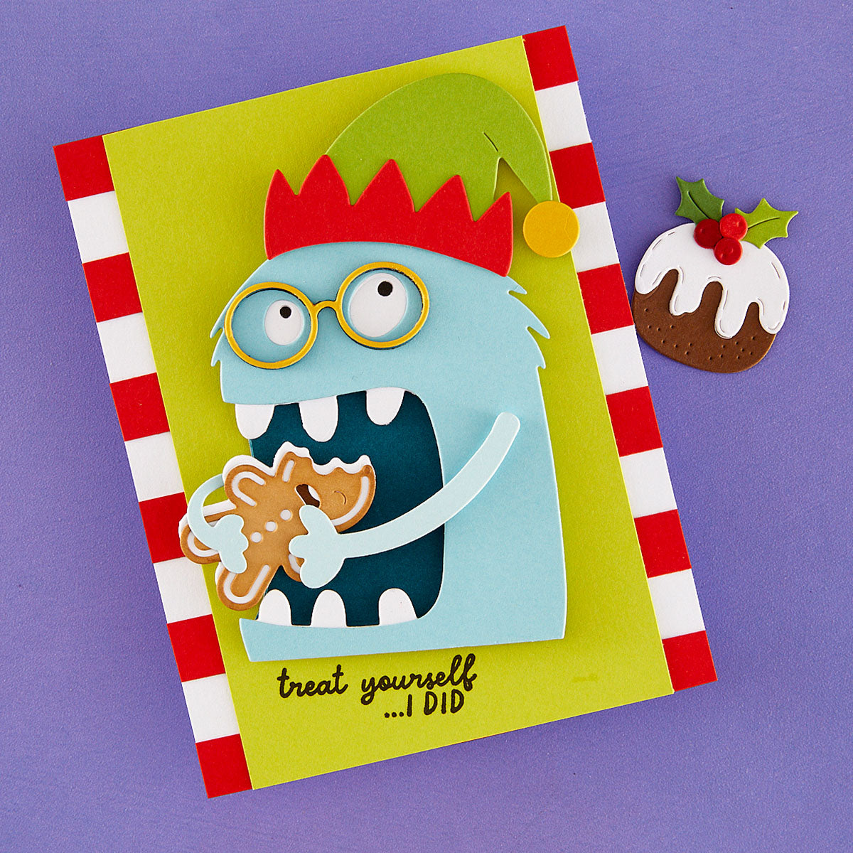Spellbinders Merry Munchies Stamp & Die Set Sds-242