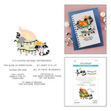 Spellbinders Deck the Dumpster Stamp & Die Set
