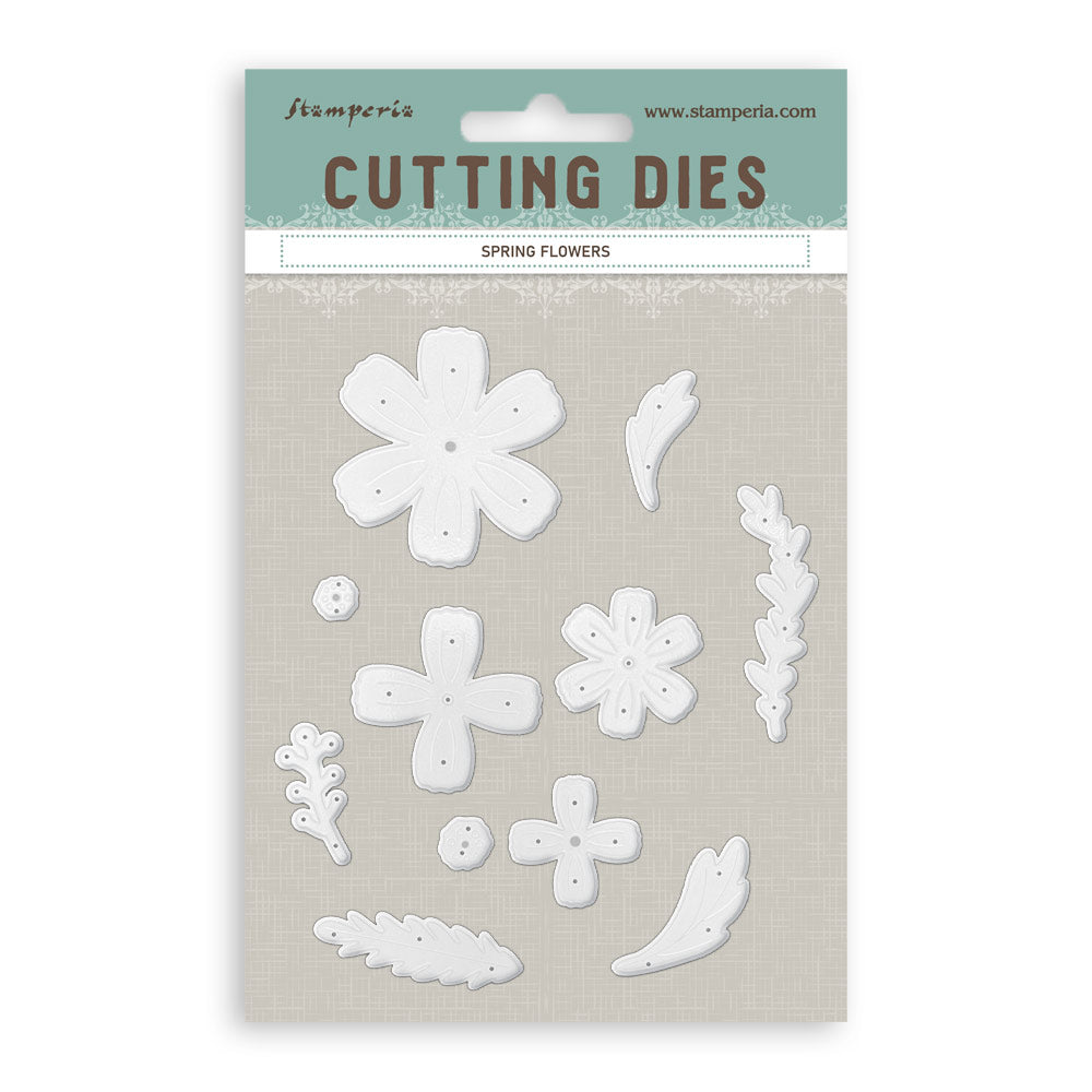 Stamperia All Around A6 Cutting Dies Spring Flowers (SFT19)