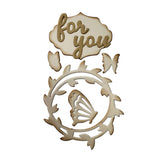 Stamperia All Around A6 Cutting Dies For you Wreath (SFT21)