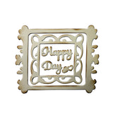 Stamperia All Around A6 Cutting Dies Happy Day Frames (SFT22)