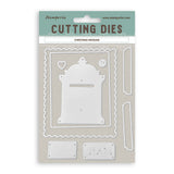 Stamperia A6 Cutting Die Christmas Message - SFT26
