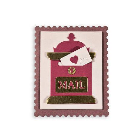 Stamperia A6 Cutting Die Christmas Message - SFT26