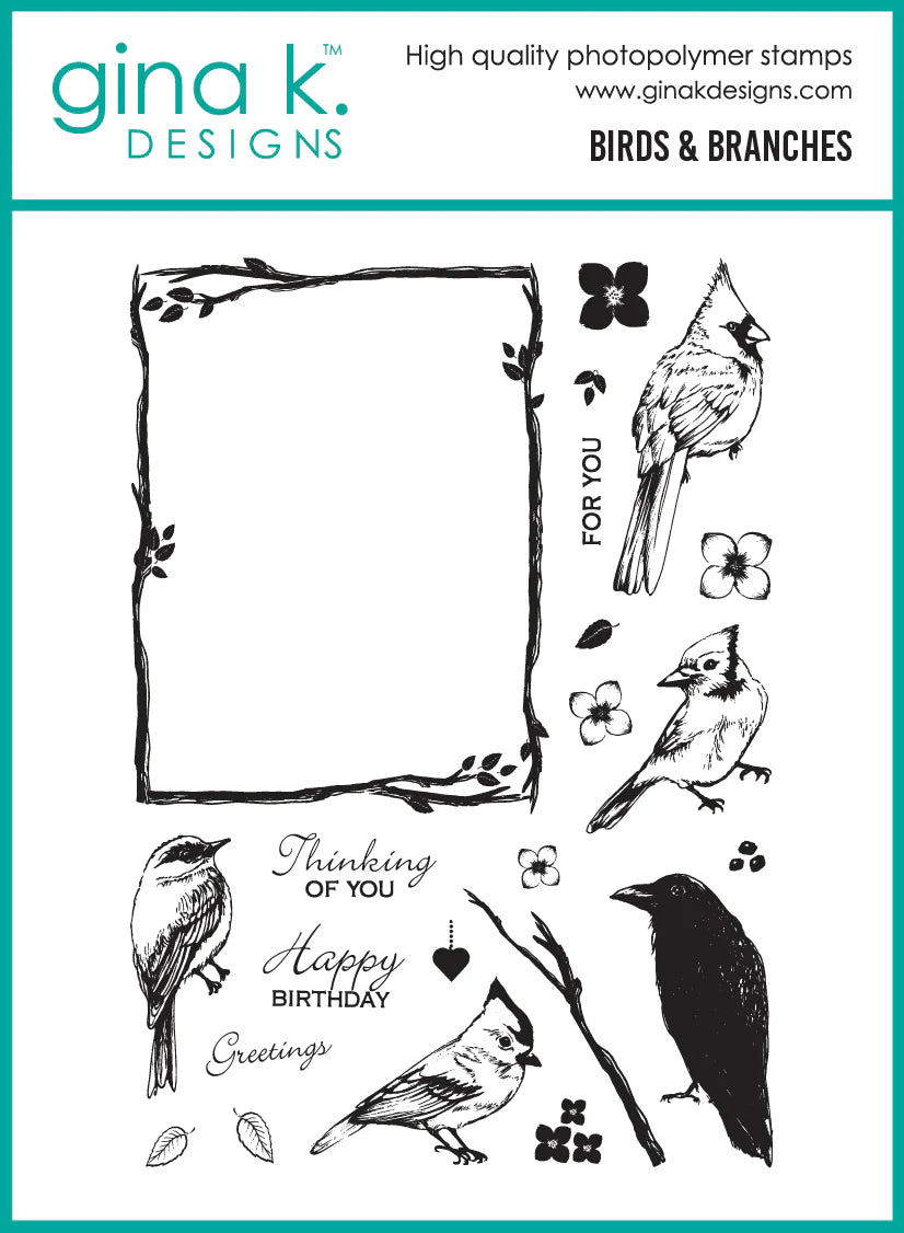 Gina K Design Bundle – Birds and Branches