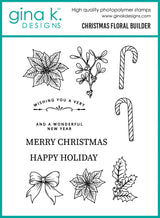 Gina K Designs Bundle - Christmas Floral Builder