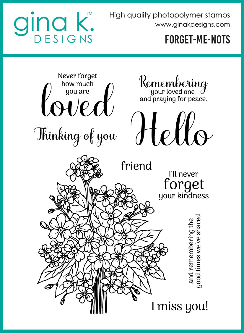 Gina K Design Bundle – Forget-Me-Nots