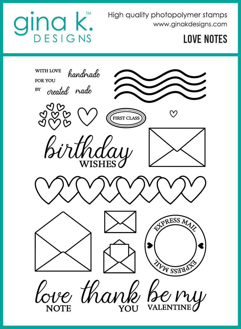 Gina K Design Bundle – Love Notes
