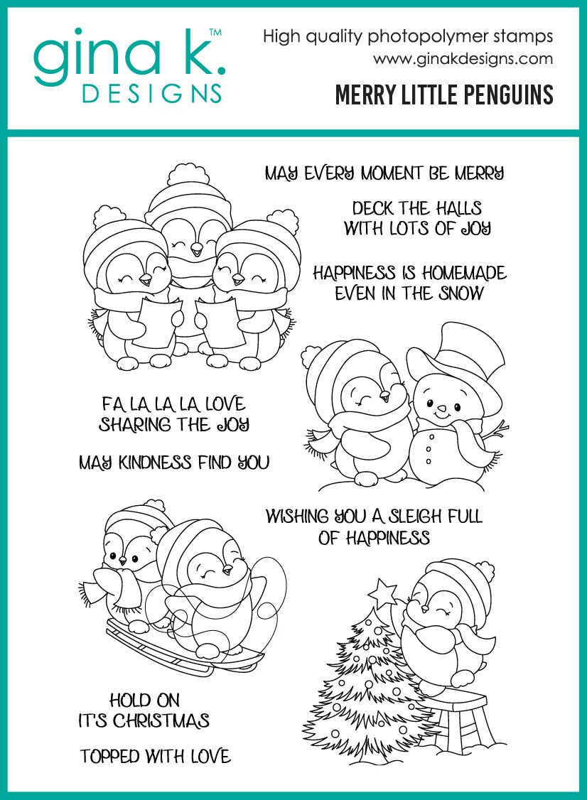 Gina K Designs Bundle - Merry Little Penguins