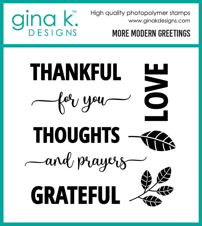Gina K Designs Bundle - More Modern Greetings