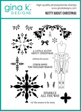 Gina K Designs Bundle with Stencils - Nutty About Christmas