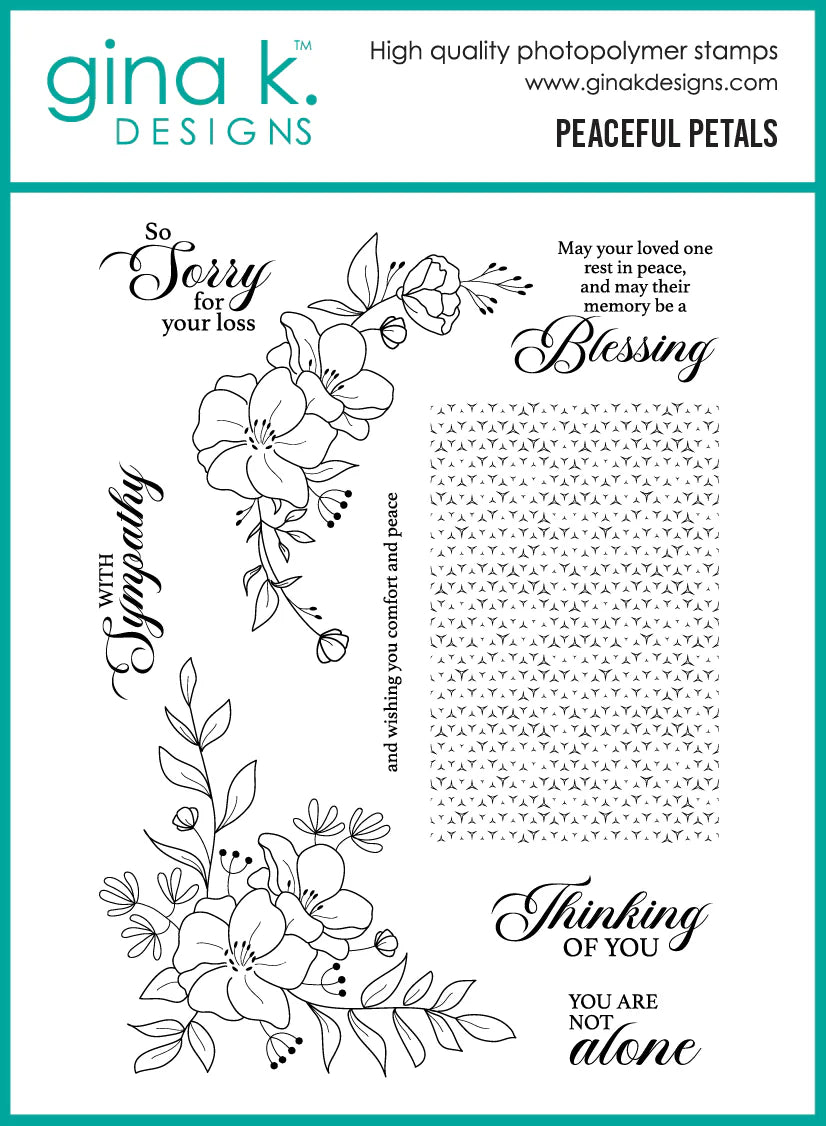 Gina K Design Bundle - Peaceful Petals
