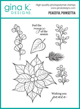 Gina K Designs Bundle - Peaceful Poinsettia
