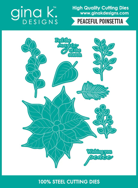 Gina K Designs Bundle - Peaceful Poinsettia