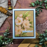 Gina K Design Bundle - Peach Blossoms (AS56) & Die Bundle