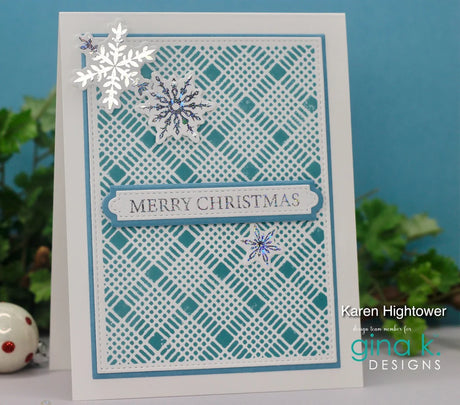 Gina K Designs STAMPS- Seasonal Patterns and Phrases