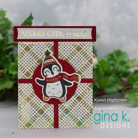 Gina K Designs STAMPS- Seasonal Patterns and Phrases
