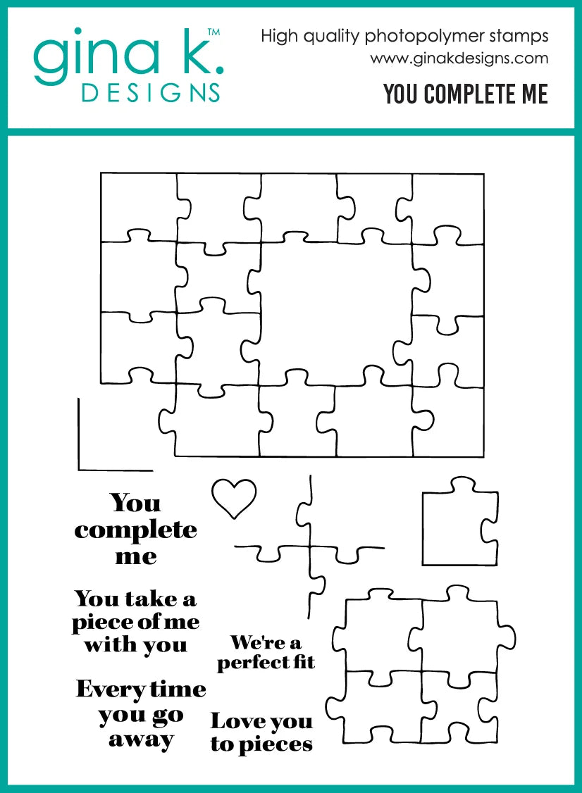 Gina K Designs Bundle – You Complete Me