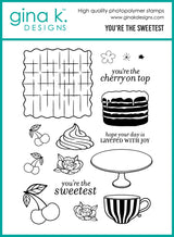 Gina K Designs Bundle - You're the Sweetest Stamp & Die