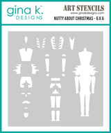 Gina K Designs Bundle with Stencils - Nutty About Christmas