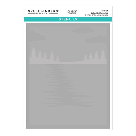 Spellbinders Lakeside Memories Layered Stencil