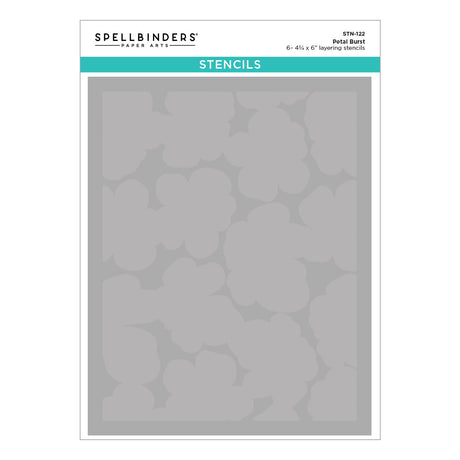 Spellbinders Petal Burst Layered Stencil