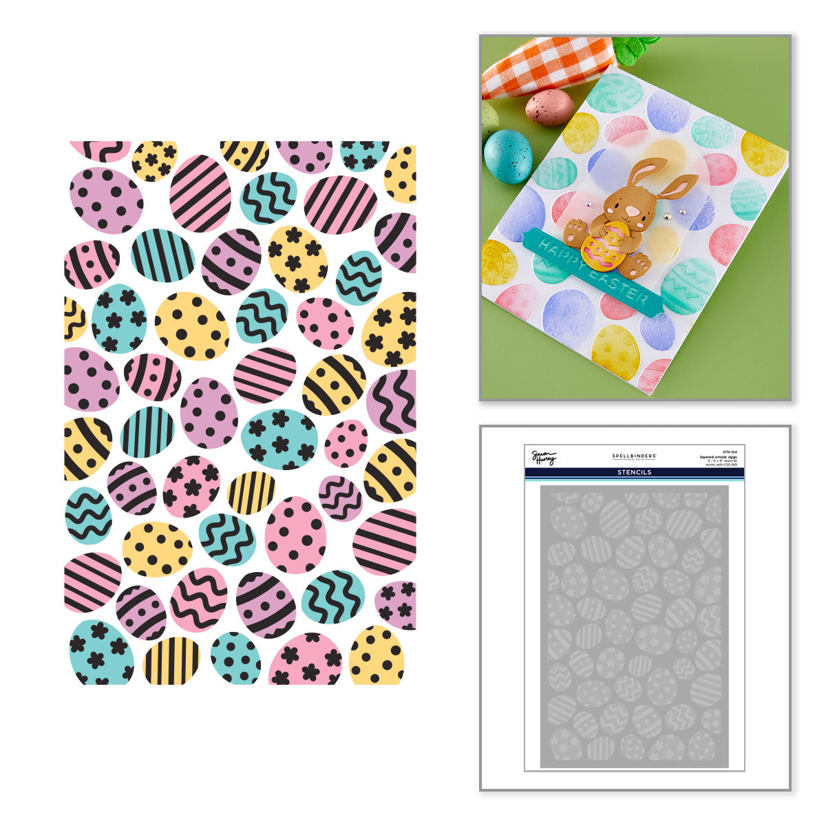 Spellbinders Happy Spring I Want It All Bundle (Simon Hurley)