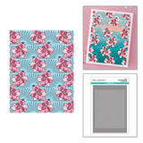 Spellbinders - Radiant Blooms Press Plate & Die Set & Stencil - BetterPress Society February 2026