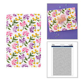 Spellbinders Flowing Florals Layered Stencils by Simon Hurley