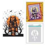Spellbinders Haunted Hollow Press Plate & Die Set & Stencil - BetterPress Society August 2026