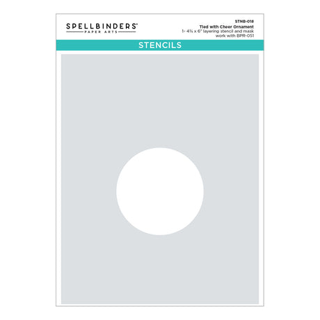 Spellbinders Tied with Cheer Press + Foil Plate & Stencil Bundle
