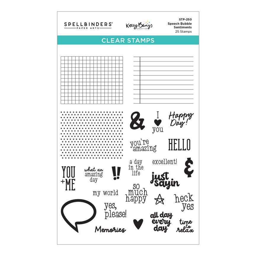 Spellbinders Just Sayin' Demo Bundle by Kelly Bangs