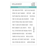 Spellbinders Stay Saucy Clear Stamp Set from the Buon Appetito Collection