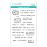 Spellbinders Lasting Impressions Clear Stamp Set