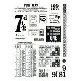 Spellbinders Keepsake Numbers Clear Stamp Set by Esther Glas