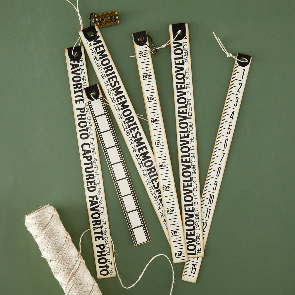 Spellbinders Keepsake Strips Clear Stamp Set by Esther Glas