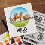 Spellbinders Words for the Wild Clear Stamp Set by Josh Griffiths Studio