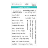 Spellbinders All About Fall Clear Stamp Set by Allison Frazier
