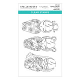 Spellbinders Spring in Kyoto Clear Stamp Set by Alex Syberia