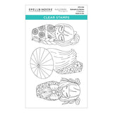 Spellbinders Autumn in Kyoto Clear Stamp Set by Alex Syberia