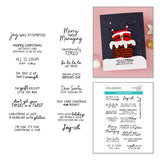Spellbinders Joy-ish Sentiments Clear Stamp Set