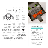 Spellbinders Ultimate Action Clear Stamp Set
