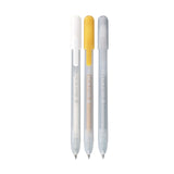 Sakura Gelly Roll Retractable Special Mix  Set Silver Gold White 3pcs