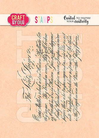 Craft & You Design Script Stamps (CS017)