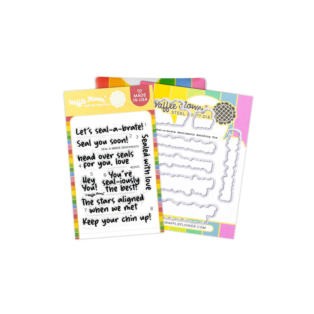 Waffle Flower Seal-a-brate Sentiments Combo (WFC2471)