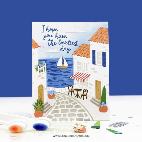 Concord & 9th Seaside Stencil Pack (4 qty; 4.75 x 6)