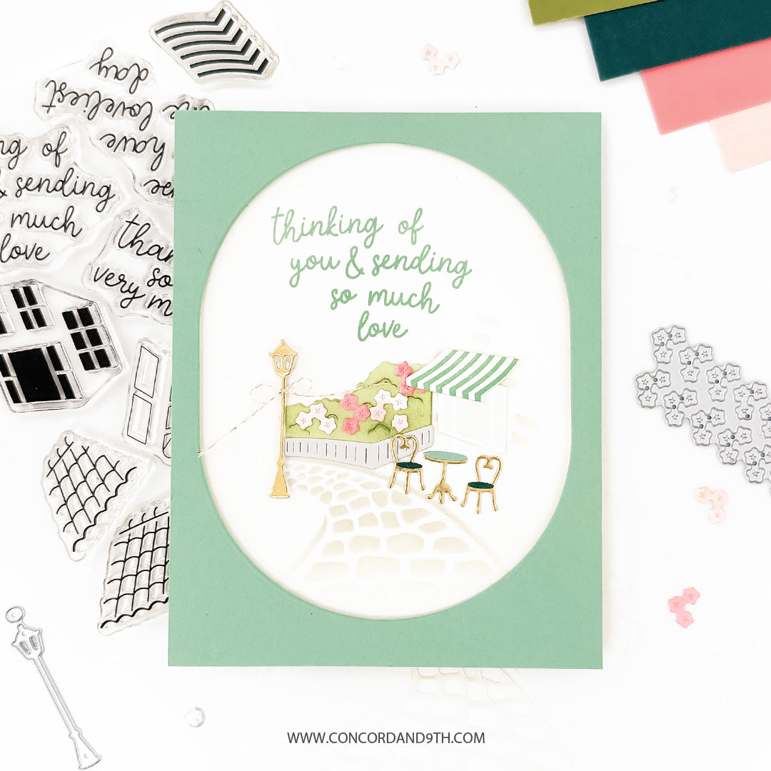 Concord & 9th Seaside Stencil Pack (4 qty; 4.75 x 6)