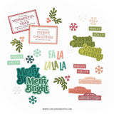 Concord & 9th Season's Greetings Stamp and Die Bundle