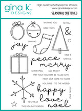 Gina K Design Bundle - Seasonal Sketches